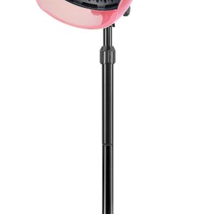 Ionic Hooded Dryer, Standing Hair Dryer, Professional Hooded Hair Dryer with Time Setting, Touch Controls and 3 Temperature Settings, Hair Dryer on Wheels, Sit Under Hair Dryer for Salon and Home Use