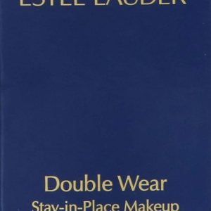 Estee Lauder Double Wear Stay-in-Place Makeup | 24-Hour Wear, Flawless, Natural, Matte Foundation for All Skin Types | Waterproof and SPF 10 | Shade: 3C2 Pebble – Cool / Rosy Undertone | 1 oz