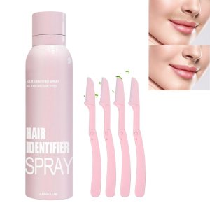 Hair Identifier Spray For Face Shaving, Skin Hair Identifying Spray, Face Hair Identifier Spray, Sknbody Hair Identifier Spray, Face Shaving Powder Spray for Women