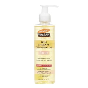 Palmer’s Cocoa Butter Skin Therapy Cleansing Facial Oil, Gentle Makeup Remover for Face, Rosehip Fragrance, 6.5 Ounce