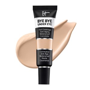 IT Cosmetics Bye Bye Under Eye Full Coverage Concealer – for Dark Circles, Fine Lines, Redness & Discoloration – Waterproof – Anti-Aging – Natural Finish – 0.4 fl oz