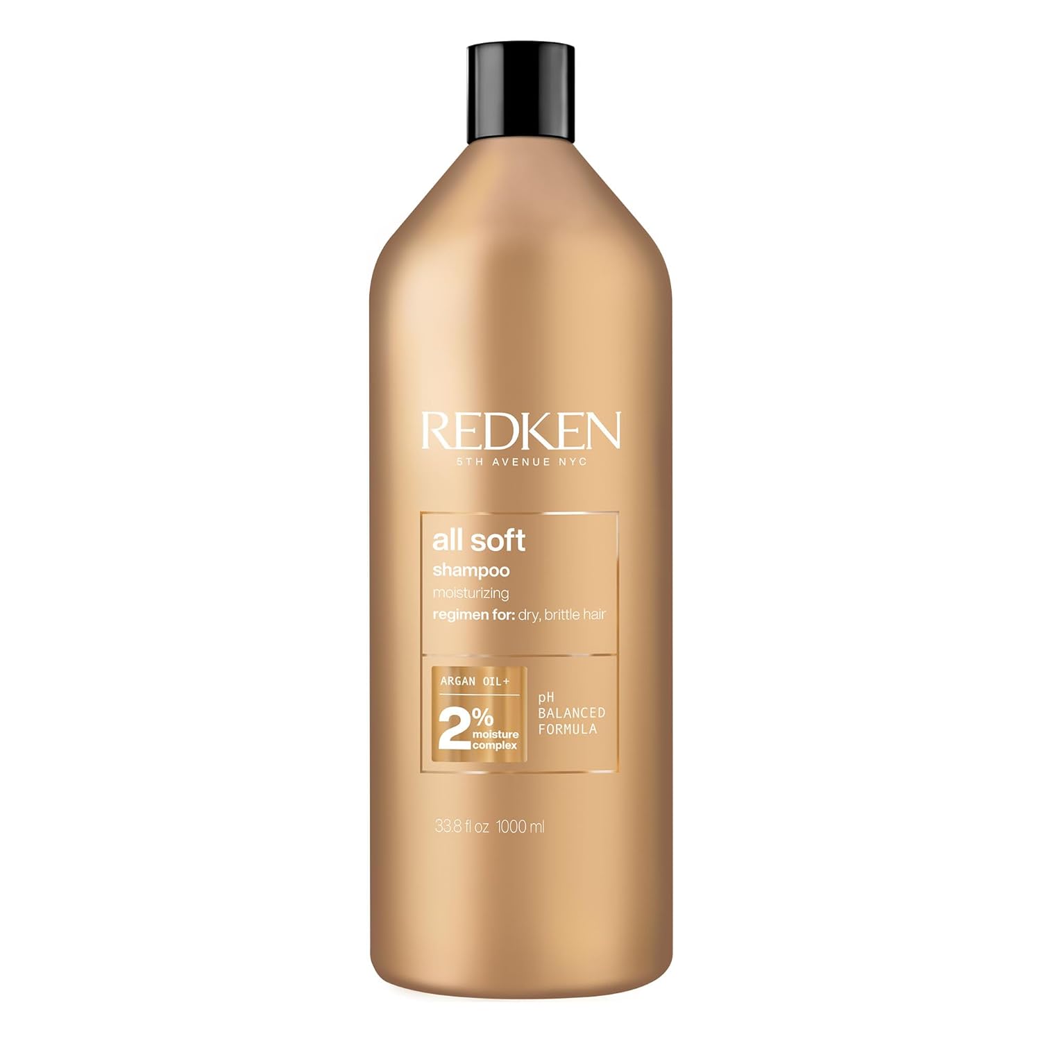 Redken All Soft Shampoo | For Dry/Brittle Hair | Provides Intense Softness and Shine | With Argan Oil Redken All Soft Shampoo | For Dry/Brittle Hair | Provides Intense Softness and Shine | With Argan Oil