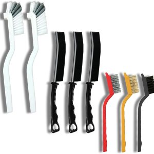 8 Pcs Hard Bristle Crevice Cleaning Brush, Gap Clening Brush, Hard Bristle Crevice Cleaner Brush, Thin Hard Bristle Brush for Cleaning, Thin Crevice Brush, Crevice Cleaning Tool, Gap Brush