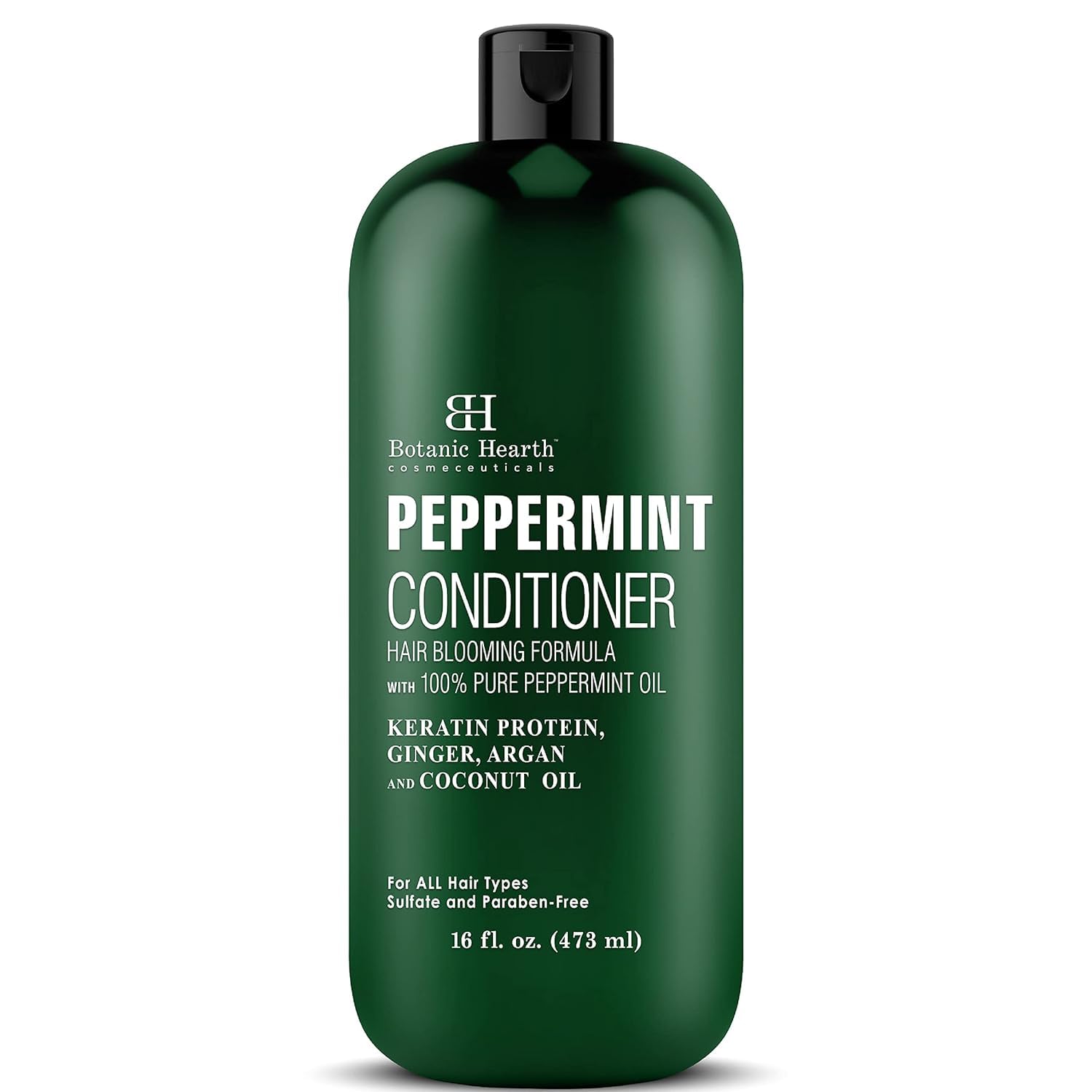 Botanic Hearth Peppermint Hair Conditioner – Hair Conditioner for Dry Damaged and Color Treated Hair – Volumizing Conditioner for fine & thin hair – Paraben & Sulfate Free – Men & Women – 16 fl oz Botanic Hearth Peppermint Hair Conditioner – Hair Conditioner for Dry Damaged and Color Treated Hair – Volumizing Conditioner for fine & thin hair – Paraben & Sulfate Free – Men & Women – 16 fl oz