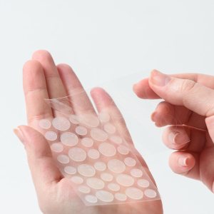 Hydrocolloid Acne Pimple Patch for Covering white heads and Blemishes, Clear Stickers for Face. Vegan-friendly and Not Tested on Animals (36 Count)