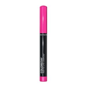 REVLON ColorStay Matte Lite Crayon Lipstick with Built-in Sharpener, Smudge-proof, Water-Resistant Non-Drying Lipcolor, 007 Mile High, 0.049 oz