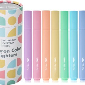 Mr. Pen- Highlighters, 8 Pack, Macaron Colors, Highlighters Assorted Colors, Highlighter Set, Pastel Highlighters, Highlighter Pens, Colored Highlighters, Book Highlighters Pastel Highlighter Set