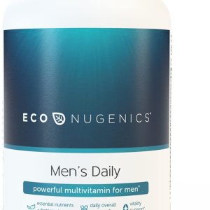 ecoNugenics – Men’s Longevity Essentials Plus – 180 Capsules – Professionally Formulated to Provide Maximum Daily Benefit for Men of All Ages – Enhanced with Vitamins, Herbs, Minerals & Antioxidants