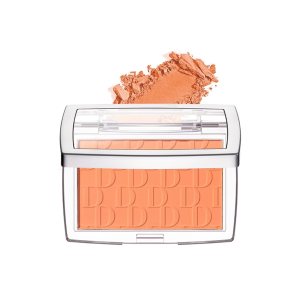 Silky Matte Blush Palette,Contour and Highlight Powder Blush Palette,Natural and Long-lasting Professional Facial Beauty Cosmetic Makeup Blush Powder(#004 Coral)