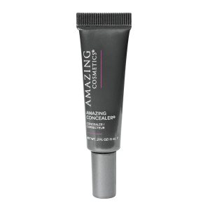 AmazingCosmetics Amazing Concealer, Full Coverage with Pin Dot Amounts, Long Wear Concealer Makeup for Undereye Dark Circles, Blemishes and Spots, Color Correcting, Skin- Like Finish