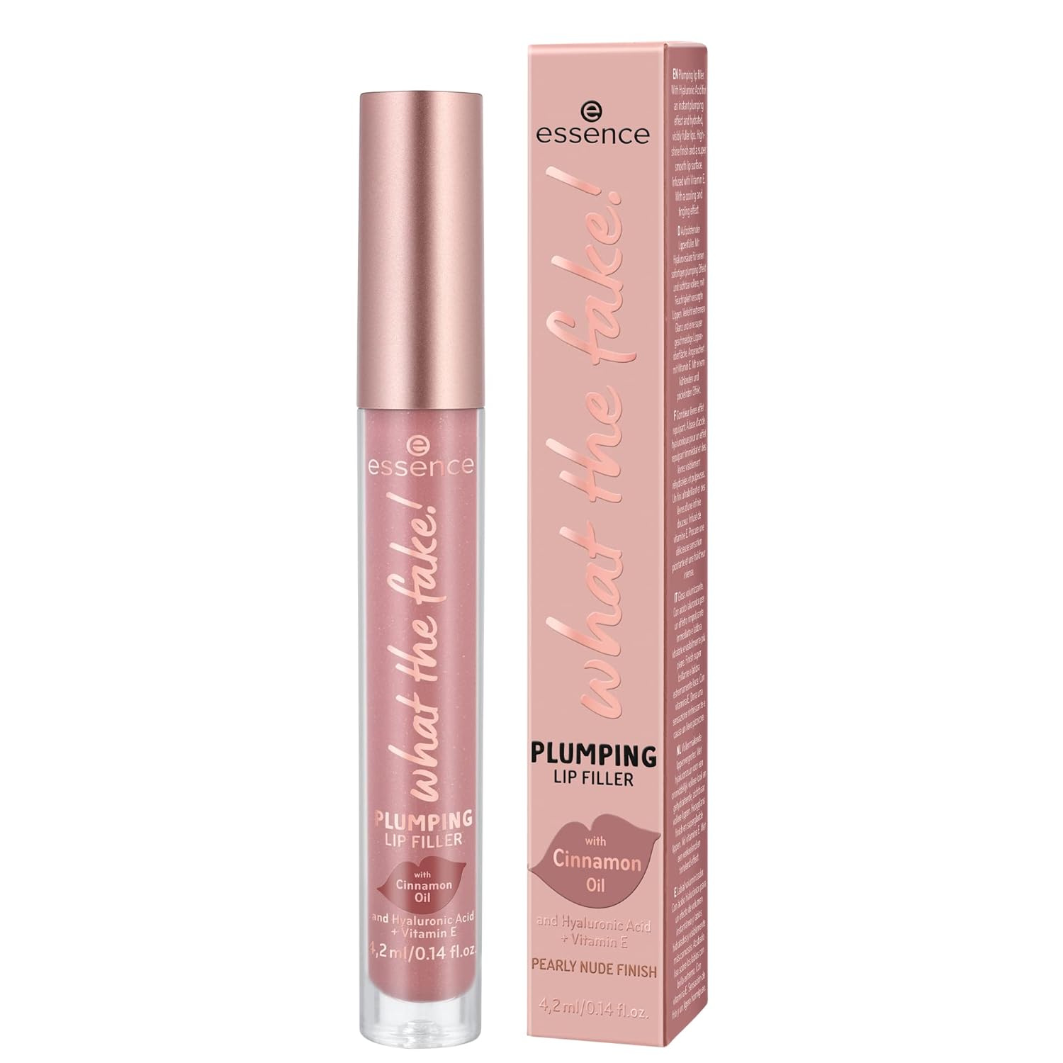 essence | What the Fake! Plumping Lip Filler | Volumizing Lip Gloss Made With Hyaluronic Acid and Vitamin E | Vegan & Cruelty Free, Gluten Free | Free From Fragrance & Parabens (02 | Oh My Nude!) essence | What the Fake! Plumping Lip Filler | Volumizing Lip Gloss Made With Hyaluronic Acid and Vitamin E | Vegan & Cruelty Free, Gluten Free | Free From Fragrance & Parabens (02 | Oh My Nude!)
