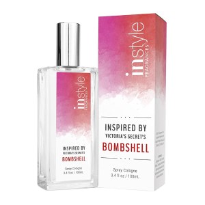 Instyle Fragrances | Inspired by Victoria’s Secret’s Bombshell | Eau de Toilette | Fragrance for Women | Vegan, Paraben Free | Never Tested on Animals | 3.4 Fluid Ounces