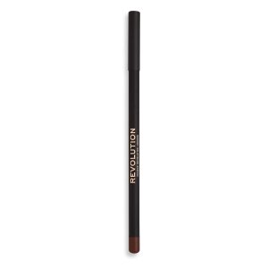 Makeup Revolution Eyeliner, Eyeliner Pencil, Highly Pigmented, Create Smokey Eye Looks, Vegan & Cruelty-Free, Brown, 1.3g