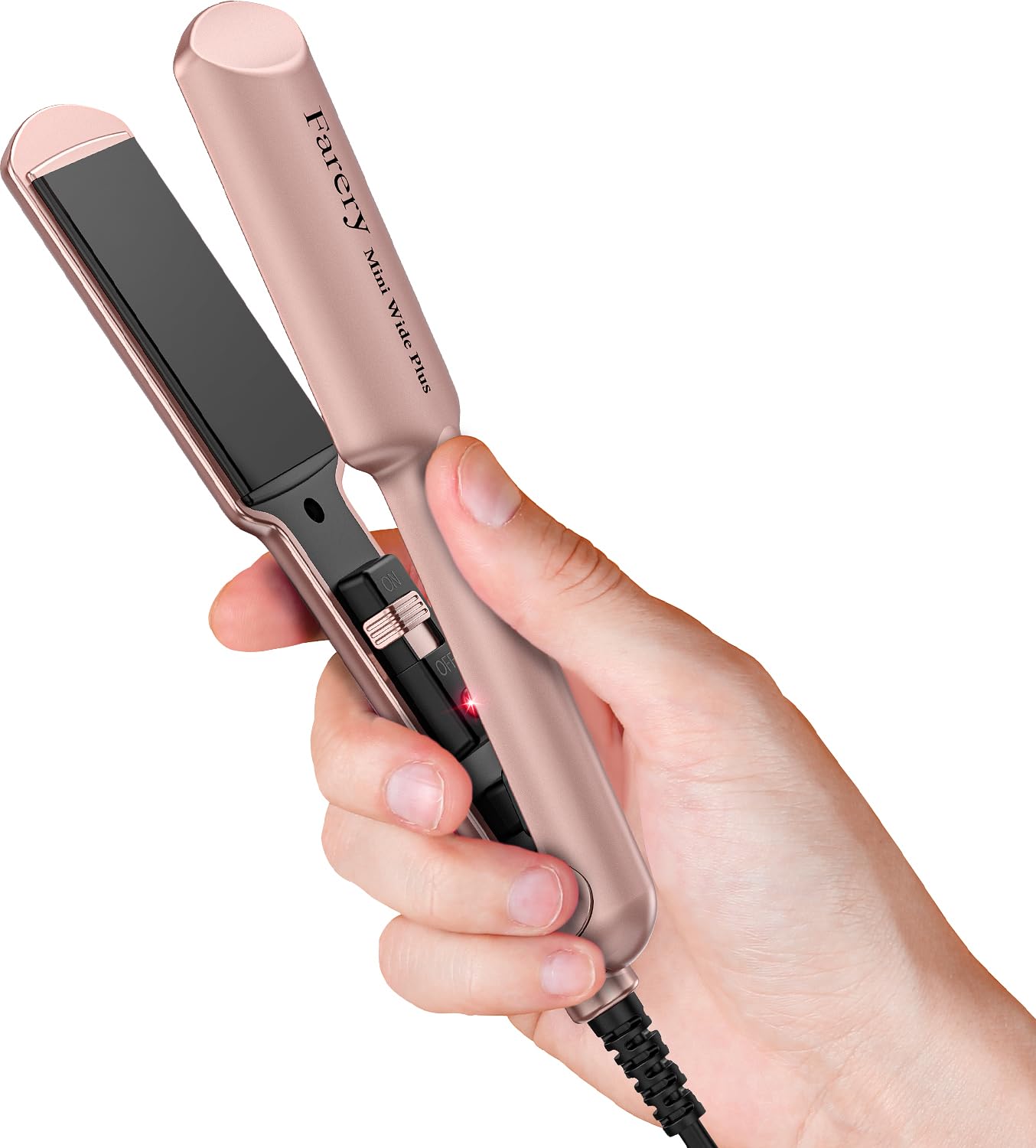 Ceramic Mini Hair Straightener, 1.5 Inch Wide Mini Flat Iron for Fast Straightening, Small Flat Iron Hair Straightener for Traveling, Portable Hair Iron with Dual Voltage and Storage Bag Ceramic Mini Hair Straightener, 1.5 Inch Wide Mini Flat Iron for Fast Straightening, Small Flat Iron Hair Straightener for Traveling, Portable Hair Iron with Dual Voltage and Storage Bag