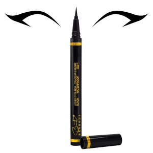Liquid Black Eyeliner – Waterproof, Smear-Resistant (LEL-1), Vegan, Cruelty-Free