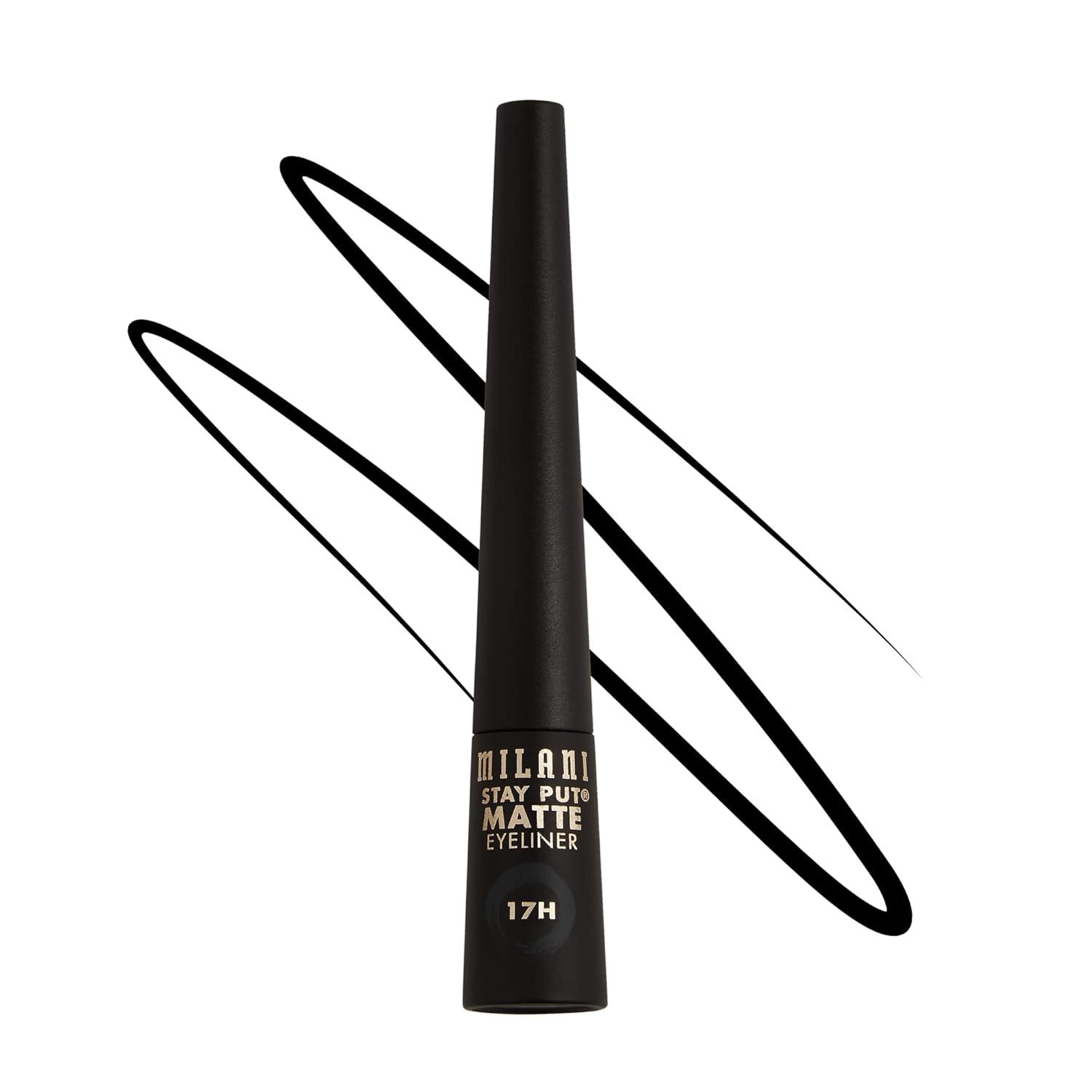 Milani Stay Put Matte 17HR Liquid Eyeliner – Black Matte (0.09 Fl. Oz.) Vegan, Cruelty-Free Liquid Eyeliner – Line & Define Eyes with High Pigment Shades for Long-Lasting Wear Milani Stay Put Matte 17HR Liquid Eyeliner – Black Matte (0.09 Fl. Oz.) Vegan, Cruelty-Free Liquid Eyeliner – Line & Define Eyes with High Pigment Shades for Long-Lasting Wear