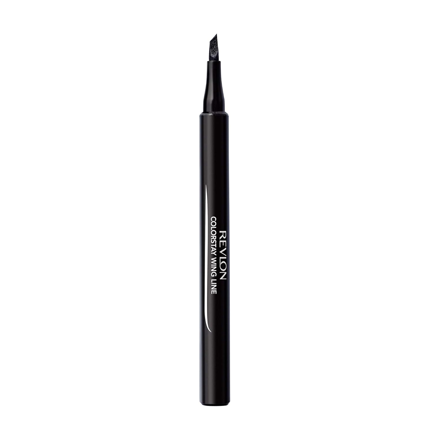 Revlon Liquid Eyeliner Pen, ColorStay Wing Line Eye Makeup, Waterproof, Smudge-proof, Longwearing with Angled Felt Tip, Wing Line Revlon Liquid Eyeliner Pen, ColorStay Wing Line Eye Makeup, Waterproof, Smudge-proof, Longwearing with Angled Felt Tip, Wing Line