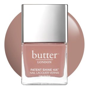 butter LONDON Patent Shine 10X Nail Lacquer, Gel-Like Finish, Chip-Resistant Formula, 10-Free Formula, Cruelty-Free, Polymer Technology