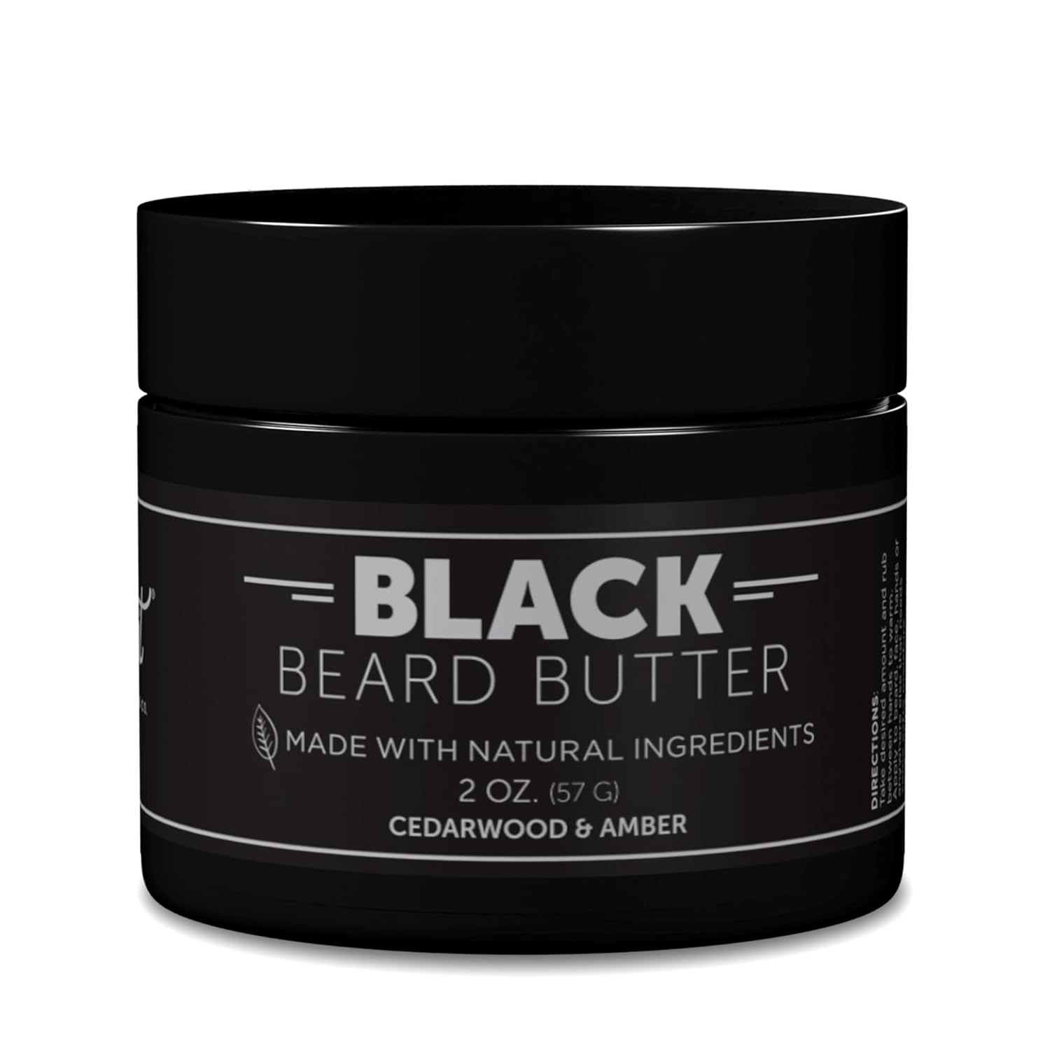 Detroit Grooming Co. Beard Butter – Softens, Thickens, Hydrate, and Rejuvenate Your Beard with Safflower Oil and Shea Butter – Styling Essentials – Cedarwood & Amber – Black – 2oz Detroit Grooming Co. Beard Butter – Softens, Thickens, Hydrate, and Rejuvenate Your Beard with Safflower Oil and Shea Butter – Styling Essentials – Cedarwood & Amber – Black – 2oz