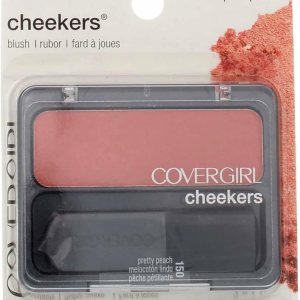 CoverGirl Cheekers Blush, 150 Pretty Peach, 0.12 Ounce