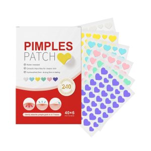 240 Pcs Pimple Patches,Pimple Patches for Face,Spot Stickers for Face and Skin (Love)