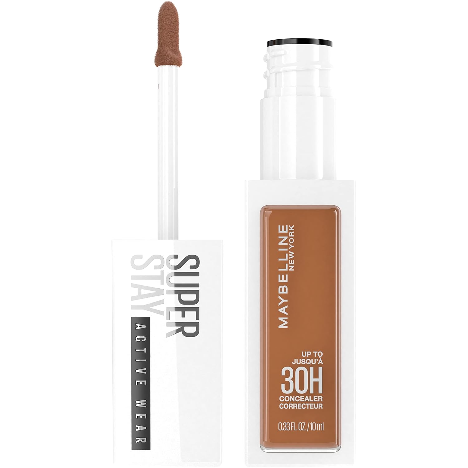 Maybelline Super Stay Liquid Concealer Makeup, Full Coverage Concealer, Up to 30 Hour Wear, Transfer Resistant, Natural Matte Finish, Oil-free, Available in 16 Shades, 57, 1 Count Maybelline Super Stay Liquid Concealer Makeup, Full Coverage Concealer, Up to 30 Hour Wear, Transfer Resistant, Natural Matte Finish, Oil-free, Available in 16 Shades, 57, 1 Count