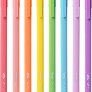 Mr. Pen- Highlighters, 8 Pack, Fine Tip, Pastel Colors, No Bleed Highlighters Assorted Colors, Colored Highlighters, Highlighter Pen, Bible Highlighters No Bleed, Highlighter Set