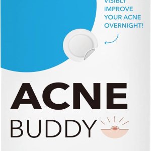 ACNE BUDDY Pimple Patches – Hydrocolloid Stickers for Covering Facial Spots – Vegan Friendly & Not Tested on Animals – Pimple Patch for Face Zits Breakouts Blemishes – Hydrocolloid Acne Dots 72 Count