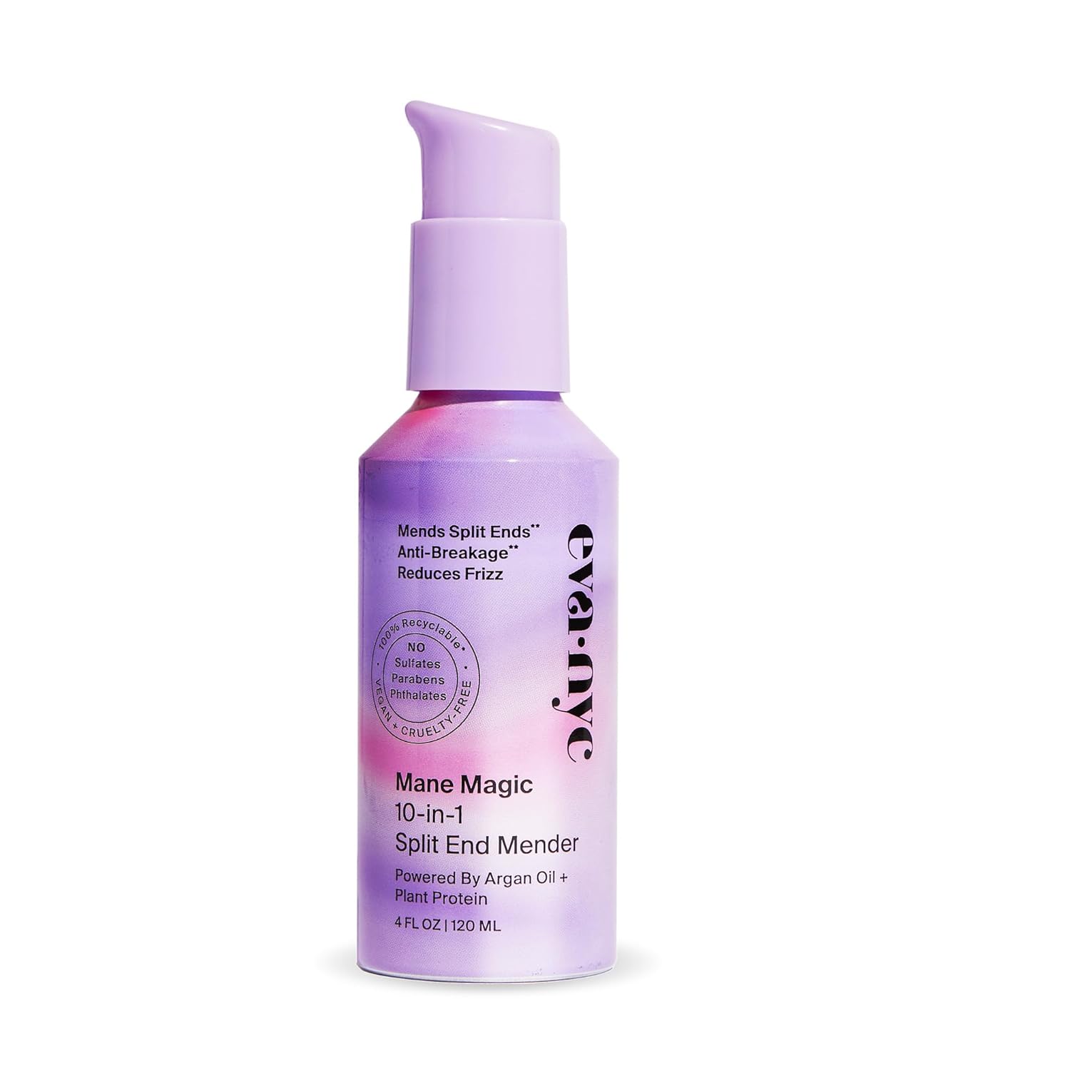 Eva NYC Mane Magic 10-in-1 Split End Mender, Nourishing Split Ends Hair Treatment, GMO-Free Hair Products for Split End Repair, 4.0 fl oz Eva NYC Mane Magic 10-in-1 Split End Mender, Nourishing Split Ends Hair Treatment, GMO-Free Hair Products for Split End Repair, 4.0 fl oz