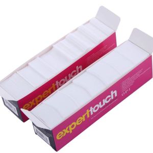 BTYMS 650 Pcs Lint Free Nail Wipes Gel Nail Polish Remover Pads Nail Cotton Pads for Polish Removal
