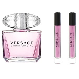 Bright Crystal Eau de Toilette Spray for Women, Perfume 100% Original (Pack 2 bottles 10ml) large bottle not included
