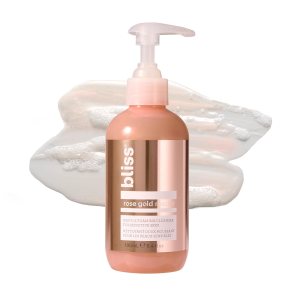 Bliss Rose Gold Rescue Foaming Face Wash – 6.4 Fl Oz – Cleanser for Sensitive Skin – Rose Water – Gently Removes Makeup – Non-Drying – Clean – Vegan & Cruelty-Free