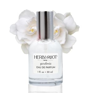 Gardenia Eau de Perfume Spray | Fresh, Floral Uplifting Perfume Mist | Long-Lasting and Clean Vegan Perfume | Soft White Gardenia Flowers | Cruelty Free