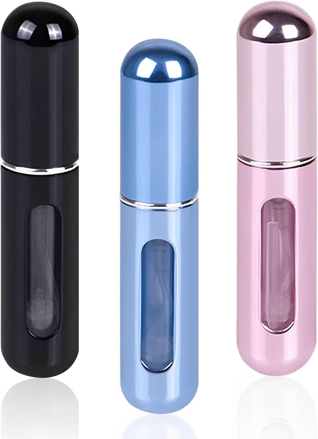 VIGOR PATH Portable Mini Refillable Perfume/Cologne Atomizer Bottle – great for travel, parties and events – Travel & toiletry accessory great for both men and women – 5ml/0.2oz (Variety Pack of 3) VIGOR PATH Portable Mini Refillable Perfume/Cologne Atomizer Bottle – great for travel, parties and events – Travel & toiletry accessory great for both men and women – 5ml/0.2oz (Variety Pack of 3)