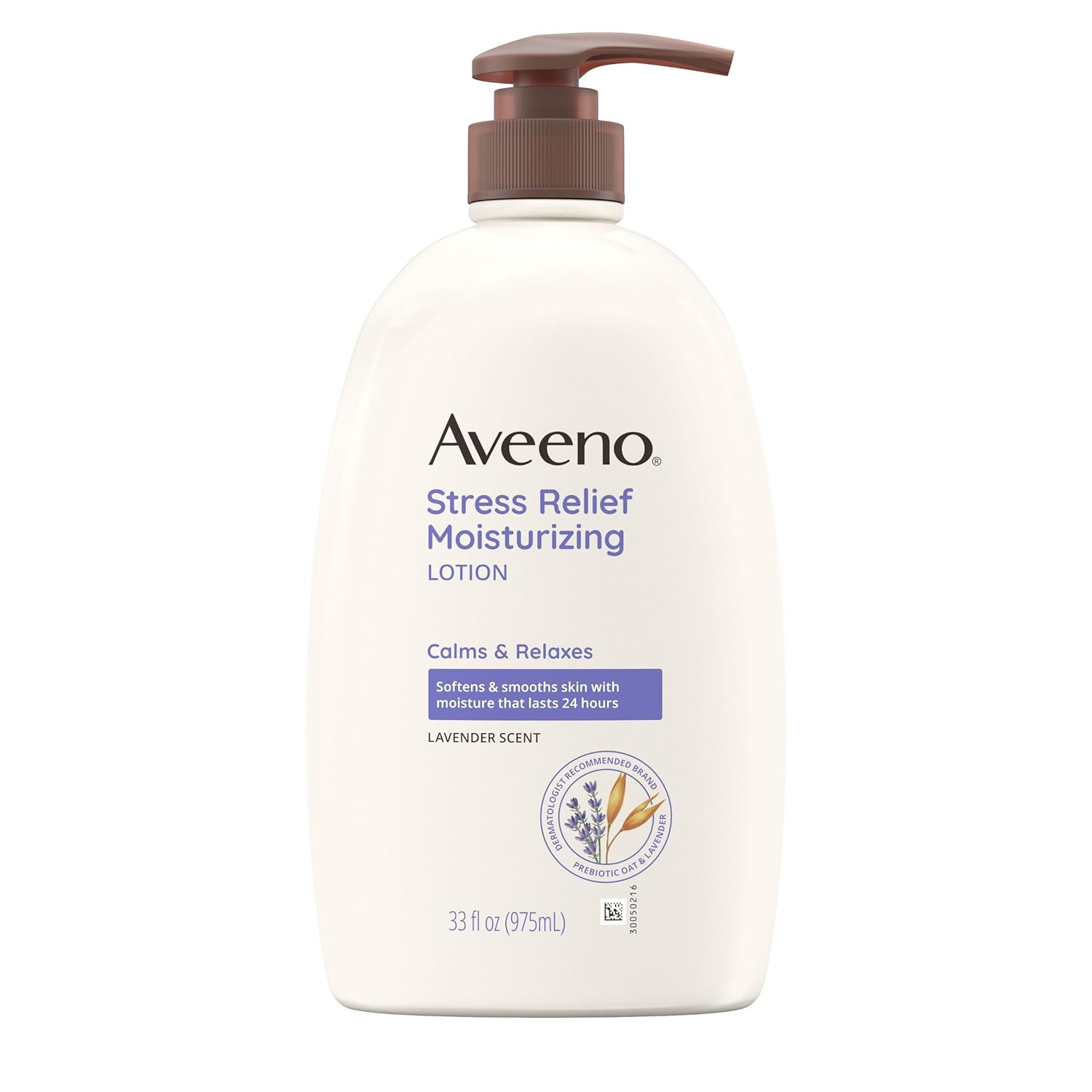Aveeno Stress Relief Moisturizing Body Lotion with Lavender Scent, to help you feel Calm and Relaxed, Hydrating Body Lotion for Dry Skin, 33 FL OZ Aveeno Stress Relief Moisturizing Body Lotion with Lavender Scent, to help you feel Calm and Relaxed, Hydrating Body Lotion for Dry Skin, 33 FL OZ