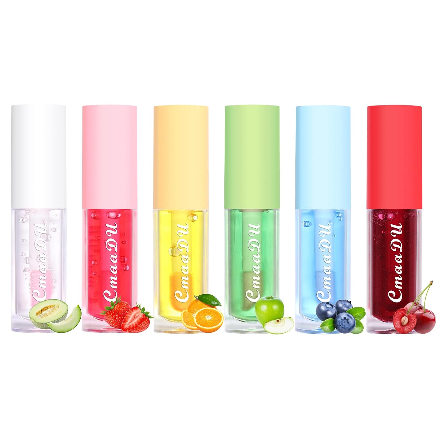 6Pcs Color Changing Lip Gloss Set, Long Lasting Moisturizing Lip Tint, Waterproof Lip Balm, Hydrating Lip Oil for Natural and healthy Lip Look, 0.4 fl oz 6Pcs Color Changing Lip Gloss Set, Long Lasting Moisturizing Lip Tint, Waterproof Lip Balm, Hydrating Lip Oil for Natural and healthy Lip Look, 0.4 fl oz