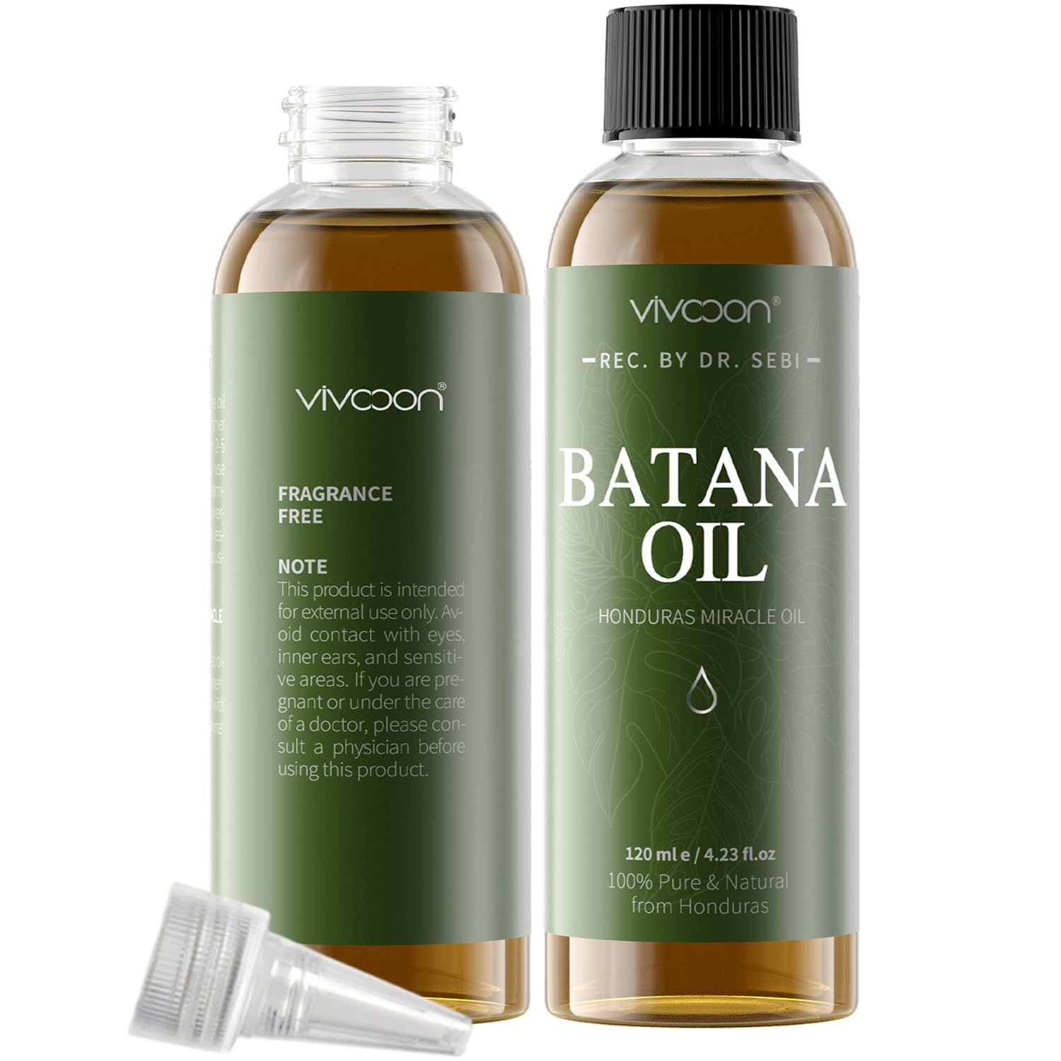 Batana Oil for Hair Growth, 100% Pure & Natural Raw Batana Oil, Dr. Sebi Organic Oil from Honduras, Care for Hair Thickness & Scalp & Skin, 4.23 fl oz, 1 Bottle with 2 Caps Batana Oil for Hair Growth, 100% Pure & Natural Raw Batana Oil, Dr. Sebi Organic Oil from Honduras, Care for Hair Thickness & Scalp & Skin, 4.23 fl oz, 1 Bottle with 2 Caps