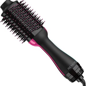 REVLON One-Step Volumizer Hair Dryer and Styler | Now with Improved Motor, Less Frizz, More Shine and Less Heat Damage for Salon-Style Blowouts | Amazon Exclusive (Black)