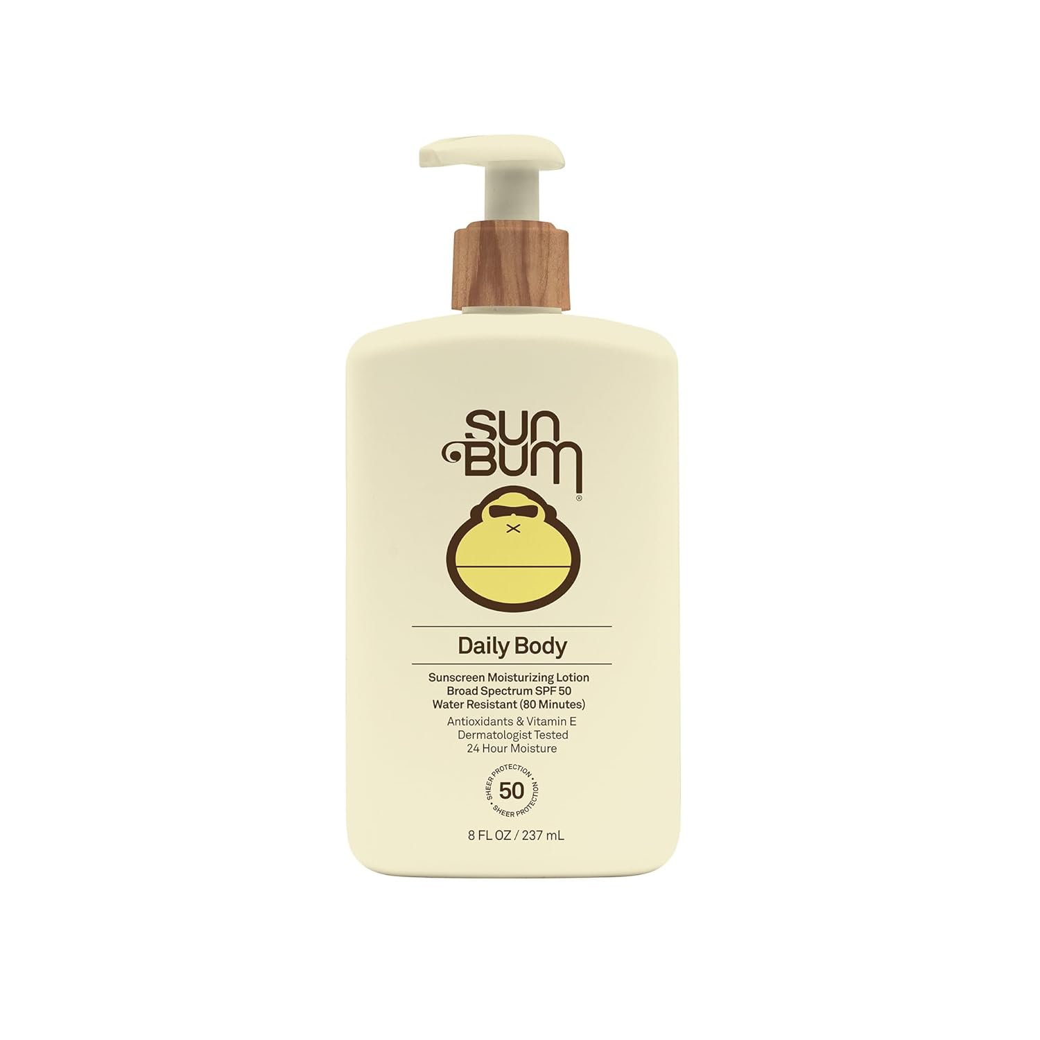 Sun Bum Daily SPF 50 Sunscreen Body Lotion | Vegan and Hawaii 104 Reef Act Compliant (Made Without Oxybenzone & Octinoxate) Broad Spectrum Sun Care | Dermatologist Tested | 8 Fl Oz Sun Bum Daily SPF 50 Sunscreen Body Lotion | Vegan and Hawaii 104 Reef Act Compliant (Made Without Oxybenzone & Octinoxate) Broad Spectrum Sun Care | Dermatologist Tested | 8 Fl Oz