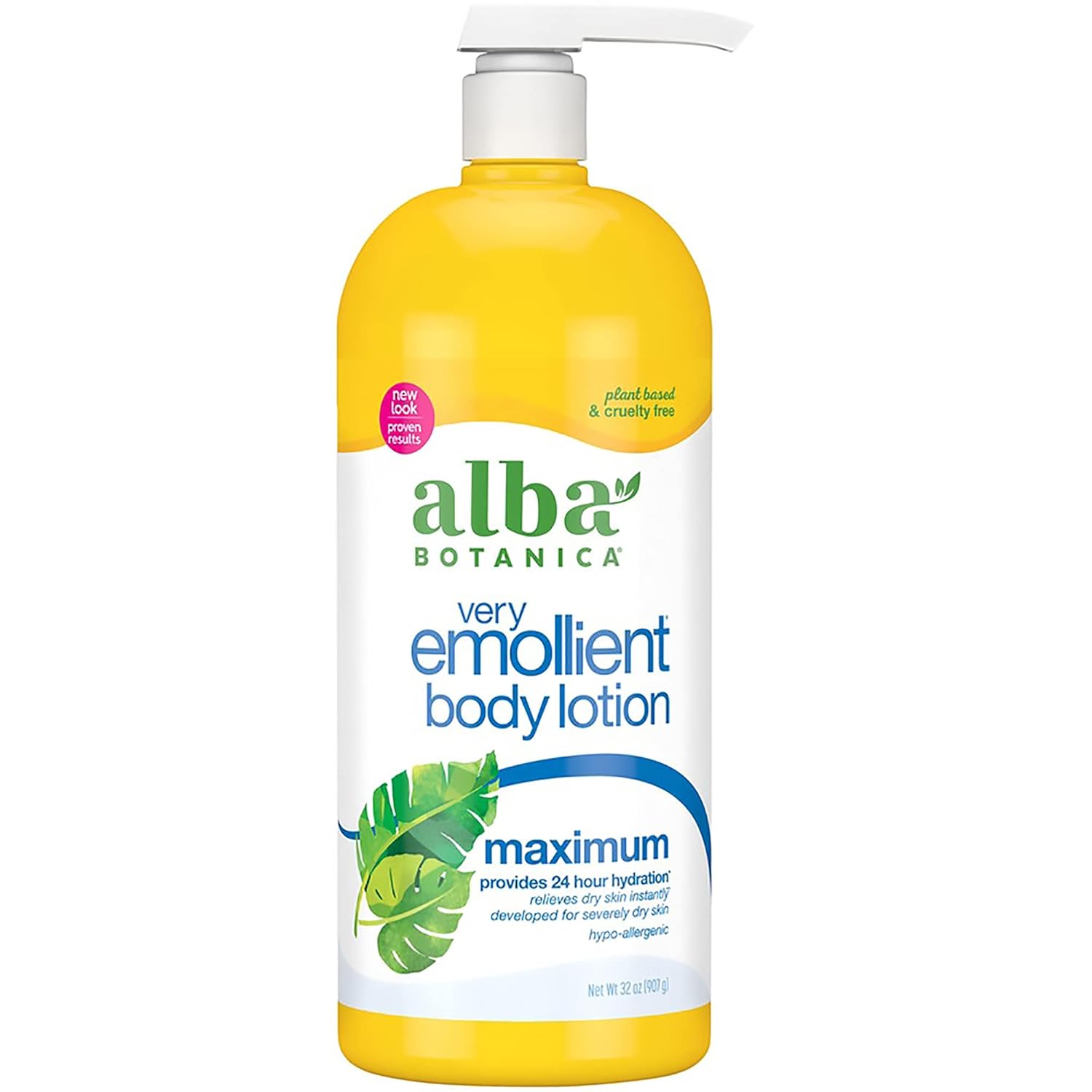 Alba Botanica Very Emollient Body Lotion, Maximum Dry Skin Formula, 32 Oz Alba Botanica Very Emollient Body Lotion, Maximum Dry Skin Formula, 32 Oz