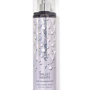 Bath & Body Works Ballet Nights Fine Fragrance Mist For Women 8 Ounce Full Size Spray