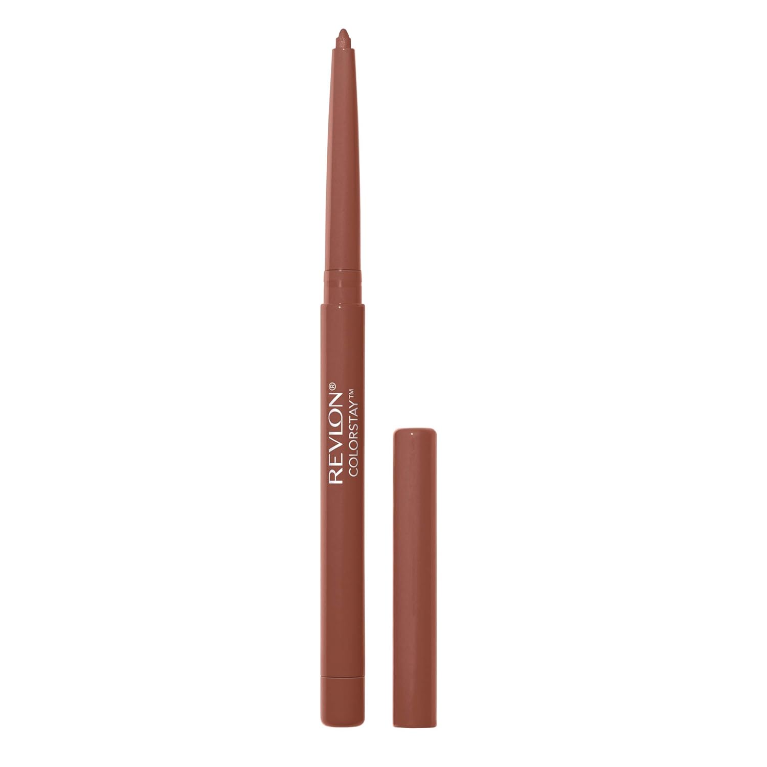 Revlon Lip Liner, Colorstay Lip Makeup with Built-in-Sharpener, Longwear Rich Lip Colors, Smooth Application, 630 Nude, 0.01 oz Revlon Lip Liner, Colorstay Lip Makeup with Built-in-Sharpener, Longwear Rich Lip Colors, Smooth Application, 630 Nude, 0.01 oz