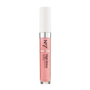 No7 High Shine Lip Gloss – Pink Slip – Moisturizing, High-Shine Lip Gloss with Jojoba Oil for Lips – Hydrating, Longwear Lip Makeup – Non-Sticky Formula (8ml)