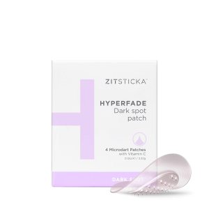 ZitSticka Hyperfade Acne Patches for Face – World’s Most Potent Pimple Patch with Fast-Acting Microdarts – Starts Working within 2 Hours for Deep, Early-Stage Zits & Blemish – 4 Count