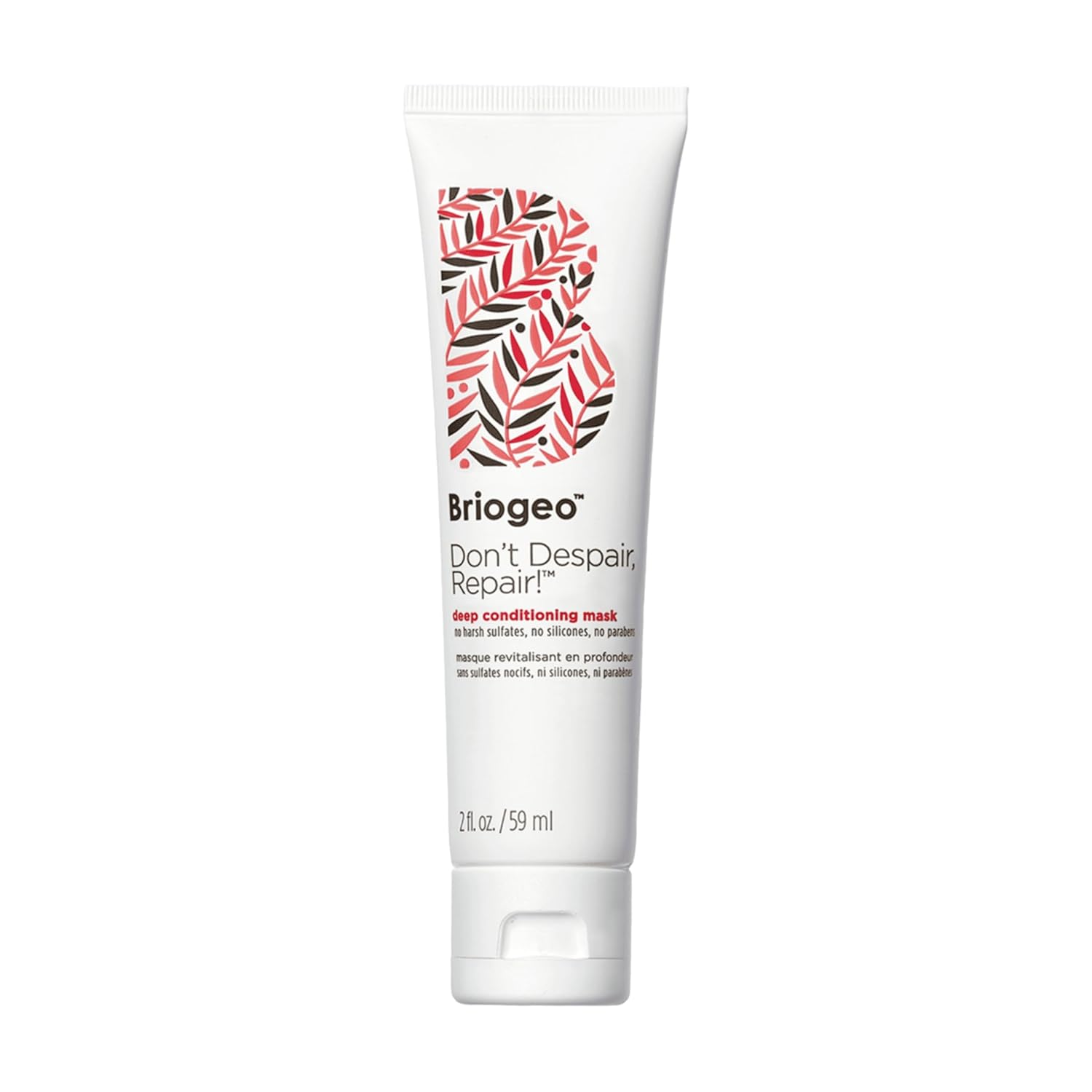 Briogeo Don’t Despair Repair Hair Mask, Deep Conditioner for Dry Damaged or Color Treated Hair, Treatment for Repair, 2 oz Briogeo Don’t Despair Repair Hair Mask, Deep Conditioner for Dry Damaged or Color Treated Hair, Treatment for Repair, 2 oz
