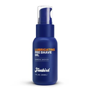 Freebird Pre Shave Oil for Men – 30mL Natural Sandalwood for Enhanced Smooth Shaving Experience, Deeply Moisturizing & Nourishing, Ideal for Sensitive Skin, Travel Size, All Razor Types Compatible