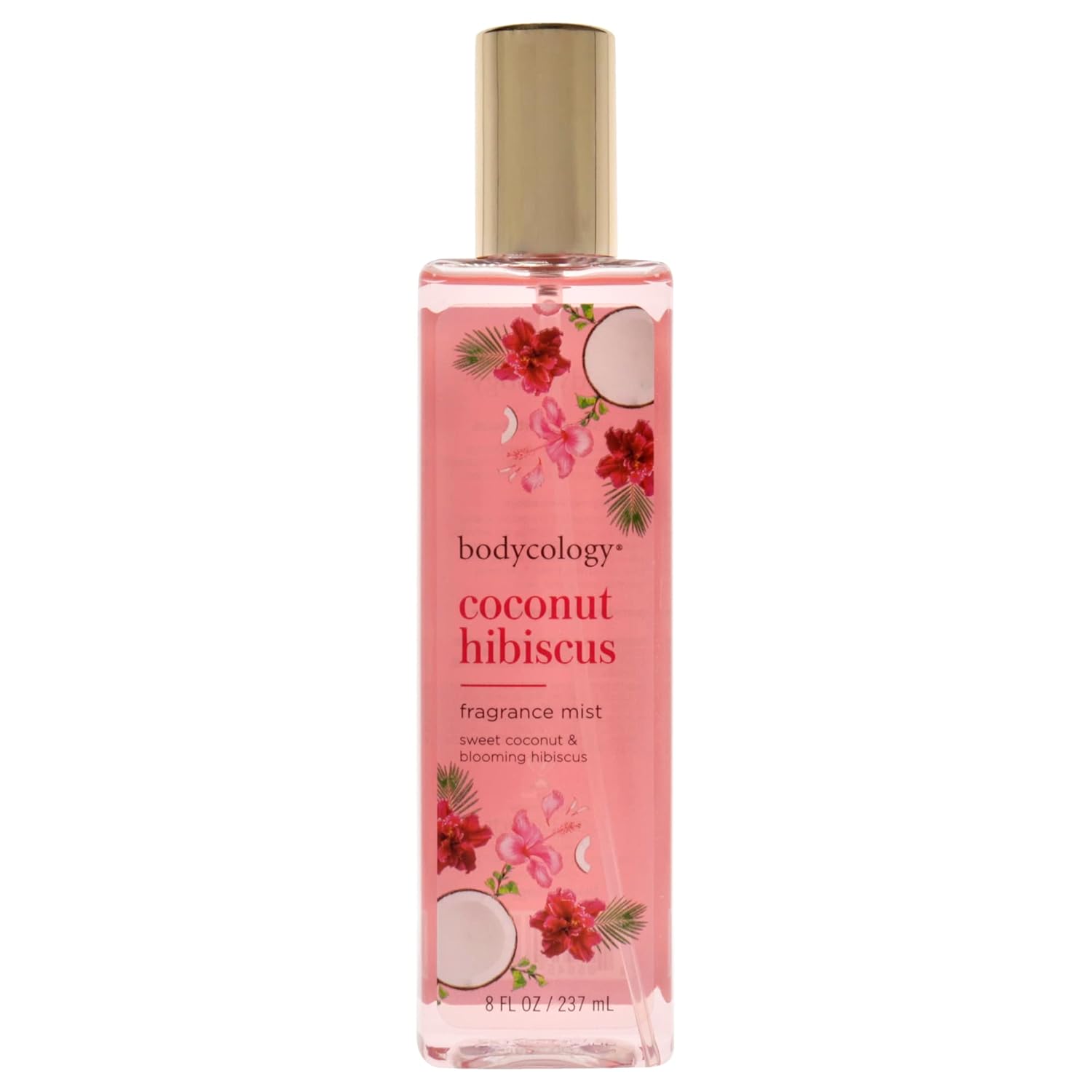 Bodycology Coconut Hibiscus Fragrance Mist for Women, 8 Ounce, 240 ml / 8 Ounce Bodycology Coconut Hibiscus Fragrance Mist for Women, 8 Ounce, 240 ml / 8 Ounce