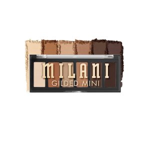Milani Gilded Mini Eyeshadow Palette with 6 Matte & Shimmer Hues – Whiskey Business