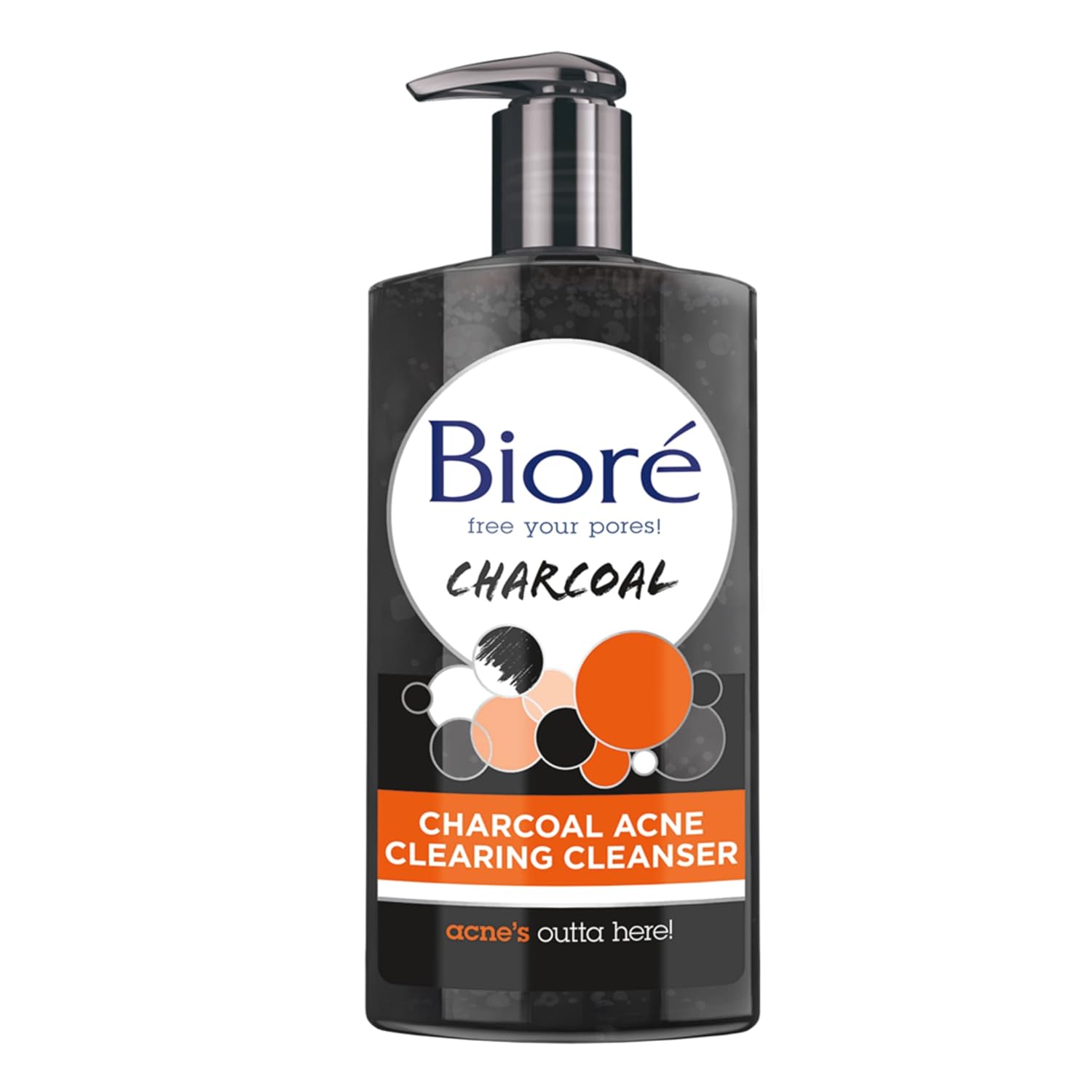 Bioré Charcoal Acne Cleanser, Salicylic Acid Treatment, Helps Prevent Breakouts, Oil Absorption and Control for Acne Prone, Oily Skin, 6.77 Ounce Bioré Charcoal Acne Cleanser, Salicylic Acid Treatment, Helps Prevent Breakouts, Oil Absorption and Control for Acne Prone, Oily Skin, 6.77 Ounce