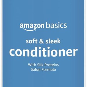 Amazon Basics Soft & Sleek Conditioner for Dry or Damaged Hair, 28 Fluid Ounce